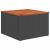 Set de canapele pentru grădină 11 pcs Negru și Turcoaz GartenMobel Dekor