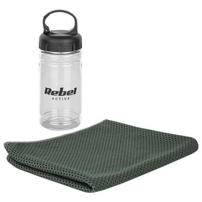 Prosop sport Rebel Active 30x80 cm, cu efect răcoritor și uscare rapidă