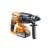 Ciocan rotopercutor SDS-Plus 18V brushless cu acumulator 4Ah Baukraft BK-BRH58