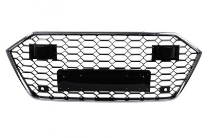 Grilă bară față Audi A7 4G Facelift RS7 Design negru lucios