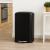 Cos de gunoi cu pedala 5Five Ariane, 30L, otel inoxidabil, negru