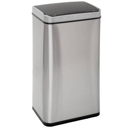 Coș de gunoi cu senzor 5Five, 40L, inox, deschidere automată, argintiu