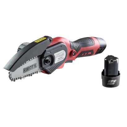 Mini fierăstrău electric 12V, lamă 100 mm, 2x2Ah, Raider RD-GP21