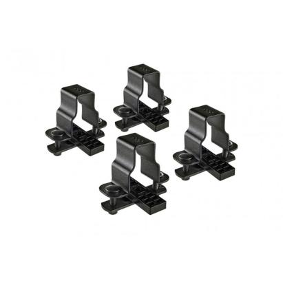 Accesorii fixare grilaj Cruz Safari pentru bare 30x20 mm, set 4 buc