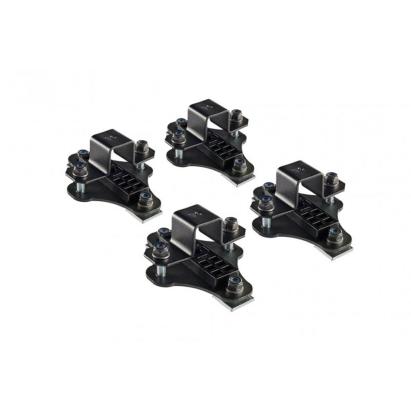 Set 4 accesorii fixare Cruz Safari pentru modul grilaj pe bare aluminiu