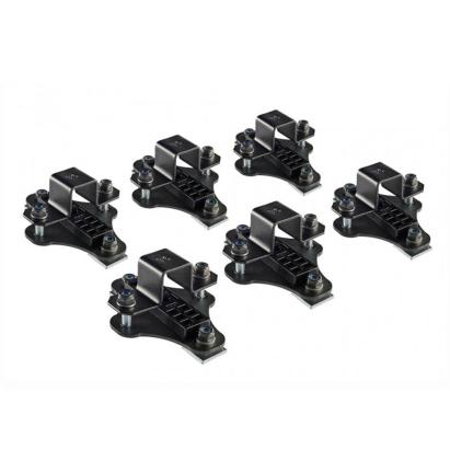 Accesorii fixare grilaj Cruz Safari pentru bare aluminiu, set 6 buc