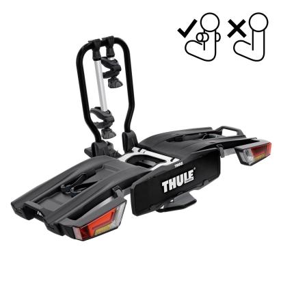 Suport pliabil pentru 2 biciclete Thule EasyFold XT F 2, carlig 13 pini