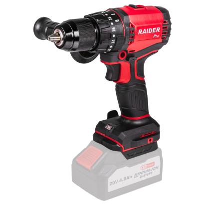Bormașină cu percuție brushless Raider Pro 13 mm, 60 Nm, Solo