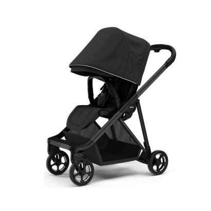 Cărucior sport reversibil Thule Shine Black, compact și confortabil