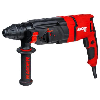 Ciocan rotopercutor Raider Pro 900W, 28 mm, 3,2J, 4 functii