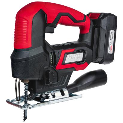 Fierăstrău pendular cu prindere rapidă 80 mm, 20V 2Ah Raider Pro