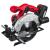 Fierastrau circular cu acumulator Raider Pro 165 mm, LED, baterie 2Ah