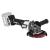 Polizor unghiular 125 mm 20V brushless, viteza variabila, Solo