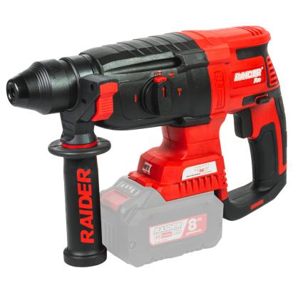 Ciocan rotopercutor Raider Pro SDS-Plus 3J brushless, solo, 20V