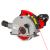 Masina de frezat caneluri Raider Pro 1700W, 150 mm, 5-40 mm, cu cutie