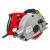 Masina de frezat caneluri Raider Pro 1700W, 150 mm, 5-40 mm, cu cutie