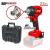 Cheie de impact cu acumulator 1/2 550Nm Raider Pro, SOLO, cu valiză