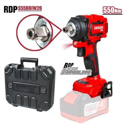 Cheie de impact cu acumulator 1/2 550Nm Raider Pro, SOLO, cu valiză