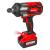 Cheie de impact brushless 20V, 1700 Nm, 3/4 inch, cu baterie 4Ah
