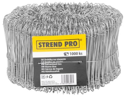 Sarme de legare zincate Strend Pro 1.1x160 mm, 1000 buc