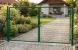 Poartă de grădină dublă Strend Pro Metaltec Duo 3580x1450 mm verde