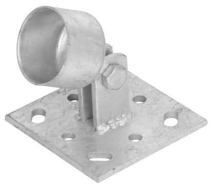 Talpă articulată zincată pentru sprijin 48 mm, ancorare Strend Pro