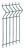 Panou gard 3D Strend Pro Eurostandard verde 250x123 cm, RAL6005