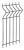 Panou gard 3D Strend Pro Eurostandard, antracit, 250x103 cm