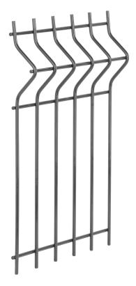 Panou gard 3D Strend Pro Eurostandard, antracit, 250x203 cm, 4 mm