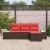 Set de canapele pentru grădină cu pernă 4 pcs poliratan GartenMobel Dekor