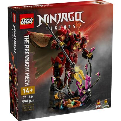 LEGO NINJAGO Robotul Cavalerului Focului 71846, set 996 piese