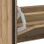 Dulap pentru pantofi cu raft Stejar Artizanal 100 x 34 x 112 cm GartenMobel Dekor