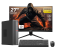 PC Office Premium OptimX T5 SFF cu procesor Intel Core i5-9400, 16GB DDR4, 1TB SSD, Win11 Pro și Monitor Curbat 27" FHD, IPS, LED + kit tastatura si mouse Pro KM500 cu fir NewTechnology Media