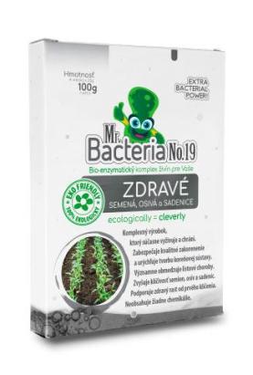 Aktivátor Mr.Bacteria No.19, živiny pre zdravé semená osivá a sadenice, 100g