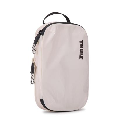 Săculeț de compresie pentru bagaj Thule Compression Packing Cube mic, alb