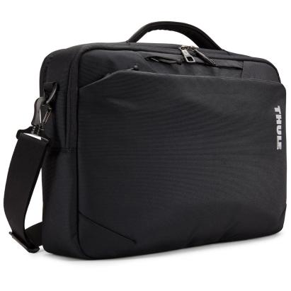 Geantă laptop Thule Subterra 15.6 inch, negru, compartiment tabletă