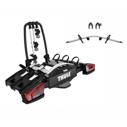 Suport 4 biciclete Thule VeloCompact 926 pentru carlig, cu adaptor inclus