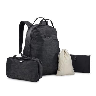 Rucsac pentru scutece Thule gri, versatil, cu accesorii pentru bebelus