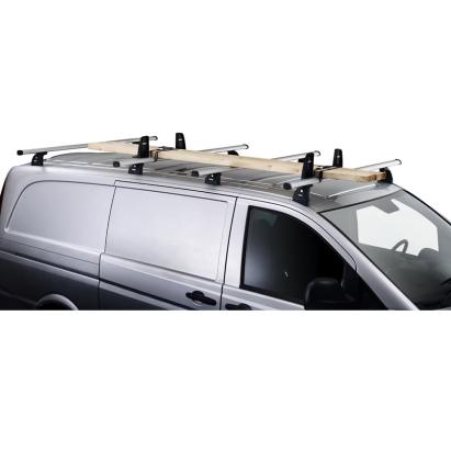 Suport pliabil de fixare scara, Thule, Fold Down Load Stop 315, set de 2 buc