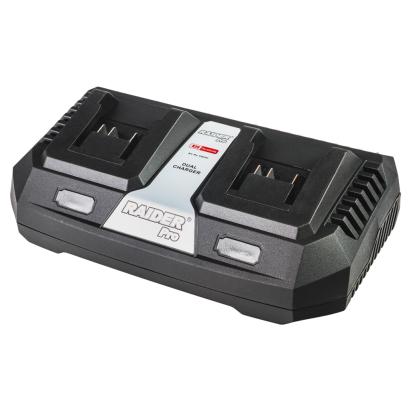 Încărcător dual Raider Pro R20 pentru 2 acumulatori 2x3Ah