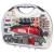 Mini polizor drept Raider 135W cu arbore flexibil si 210 accesorii RD-MG06
