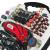 Mini polizor drept Raider 135W cu arbore flexibil si 210 accesorii RD-MG06