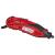 Mini polizor drept Raider 135W cu arbore flexibil si 210 accesorii RD-MG06