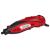 Mini polizor drept Raider 135W cu arbore flexibil si 210 accesorii RD-MG06