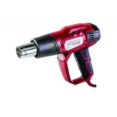 Pistol aer cald Raider 2000W cu 2 trepte si duze auxiliare