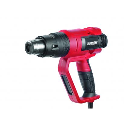 Pistol de aer cald Raider Industrial 2000W cu 2 trepte si display LCD