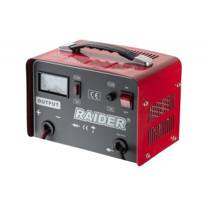 Redresor auto analog 4A Raider RD-BC10 pentru baterii 20-60Ah