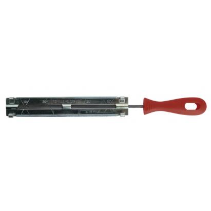 Pilă cu ghidaj 4.8 mm pentru ascuțit lanț drujbă pas 0.325 Raider
