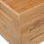Coș de depozitare 5Five din bambus masiv, natur, 15x31x15 cm