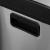 Coș de gunoi Ariane din inox cu pedală, colectare selectivă 2 x 30L, argintiu